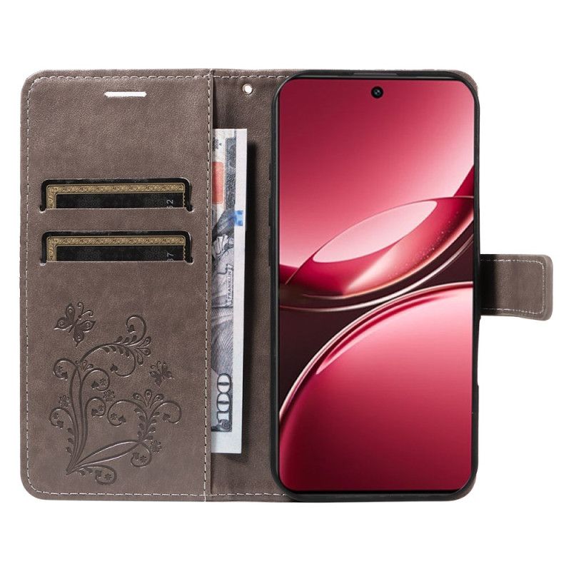 Kožený Kryt Na Vivo V50 Lite 5g Obří Motýli