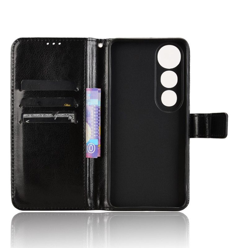 Kožený Kryt Na Vivo V50 Lite 5g Okázalá Umělá Kůže