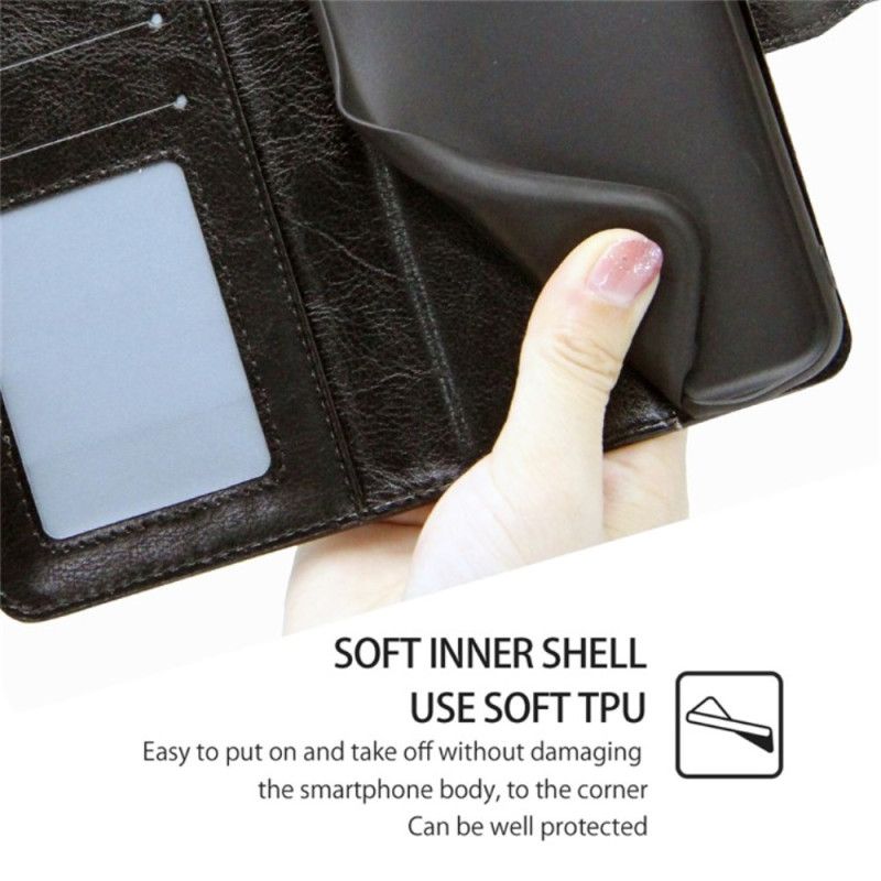 Kožený Kryt Vivo V50 Lite 5g Retro