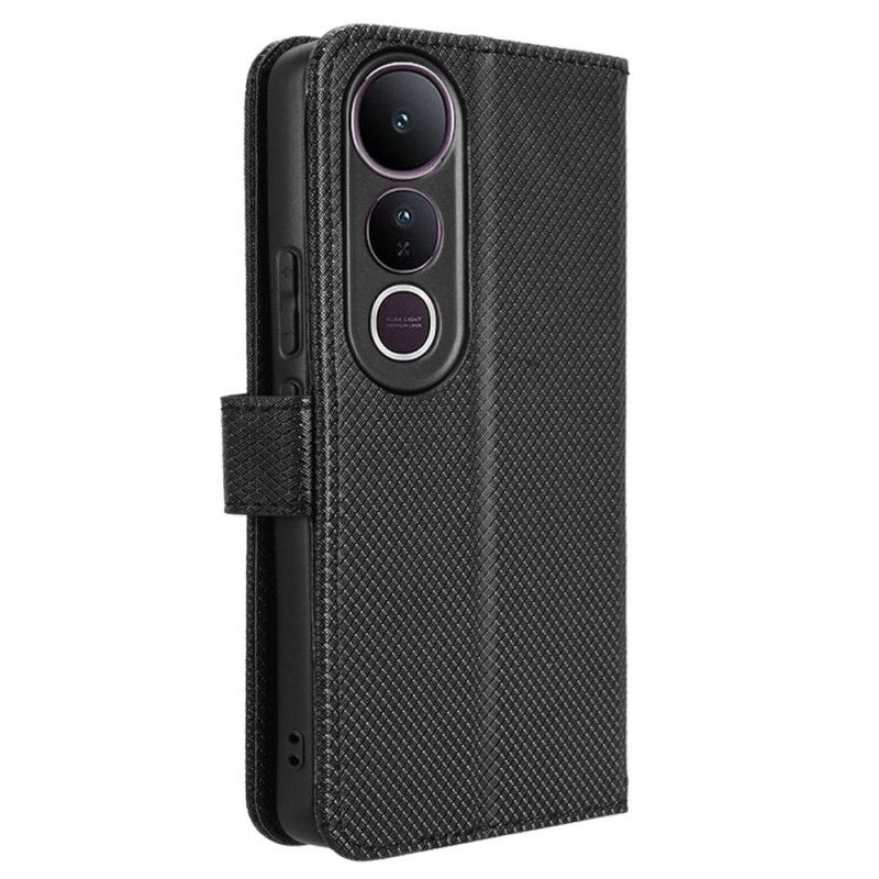 Peněženková Pouzdra Vivo V50 Lite 5g Kryty Na Mobil Kosočtvercová Textura