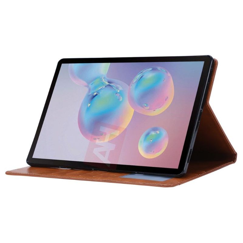 Flipové Pouzdro Na Samsung Galaxy Tab S7+ Pouzdro Na Stojan Z Umělé Kůže