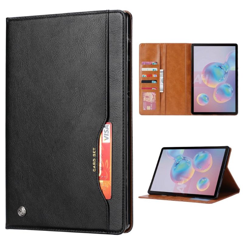 Flipové Pouzdro Na Samsung Galaxy Tab S7+ Pouzdro Na Stojan Z Umělé Kůže