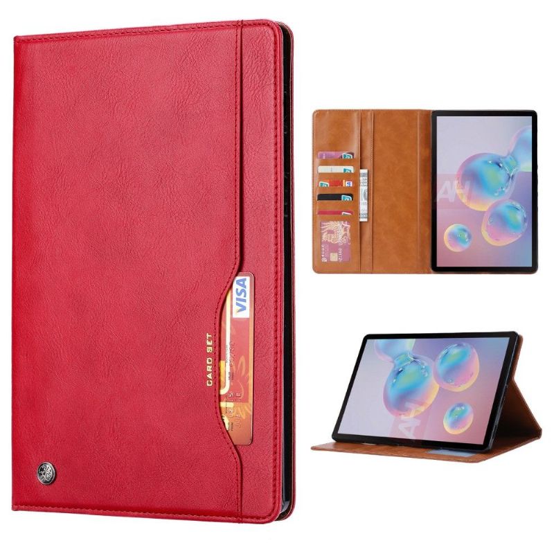 Flipové Pouzdro Na Samsung Galaxy Tab S7+ Pouzdro Na Stojan Z Umělé Kůže