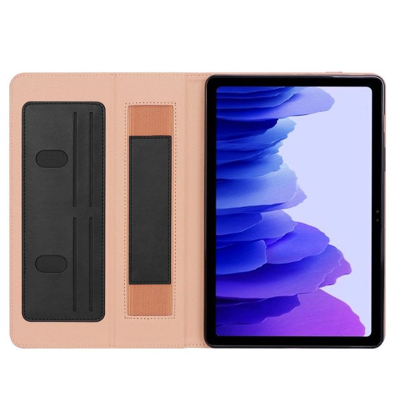 Flipové Pouzdro Na Samsung Galaxy Tab S7+ Umělá Kůže S Rukojetí
