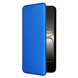 Kožené Pouzdro Folio Oneplus Nord 5 Uhlíková Vlákna