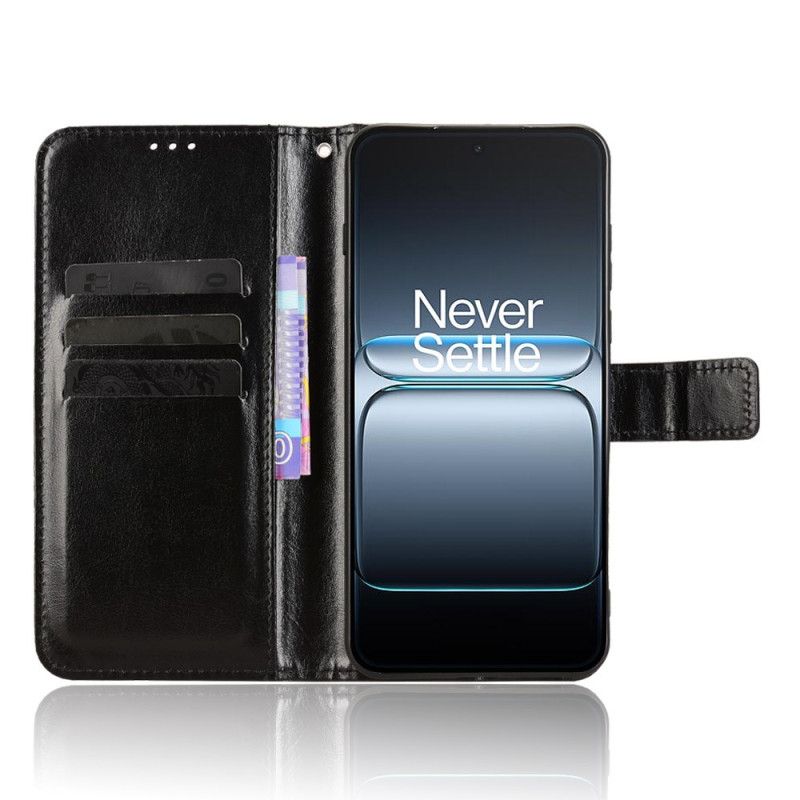 Kožený Kryt Oneplus Nord 5 Okázalá Umělá Kůže