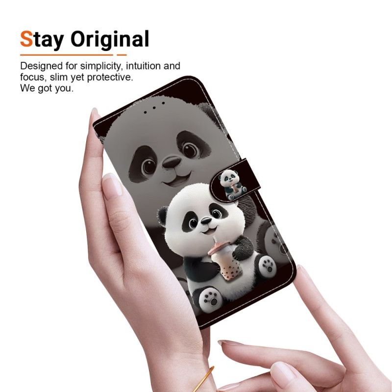 Kožený Kryt Oneplus Nord 5 Panda
