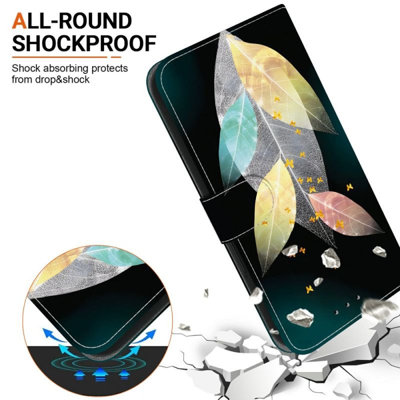 Peněženková Pouzdra Oneplus Nord 5 Kryty Na Mobil Barevné Peří