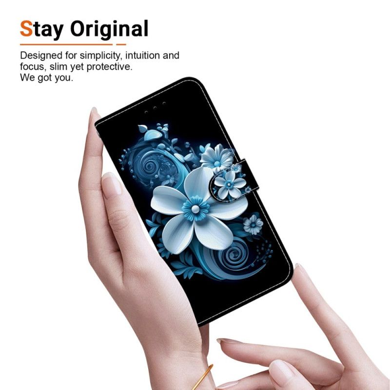 Peněženková Pouzdra Oneplus Nord 5 Kryty Na Mobil Černá Orchidej