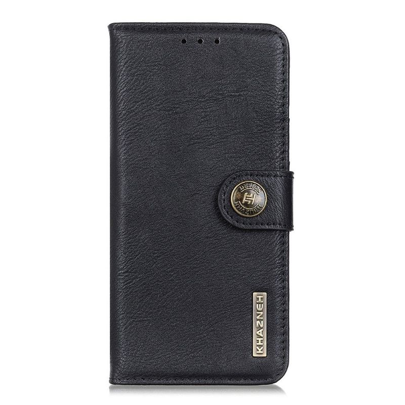 Flipové Pouzdro Na OnePlus Nord Držák Karet S Koženými Efekty Khazneh