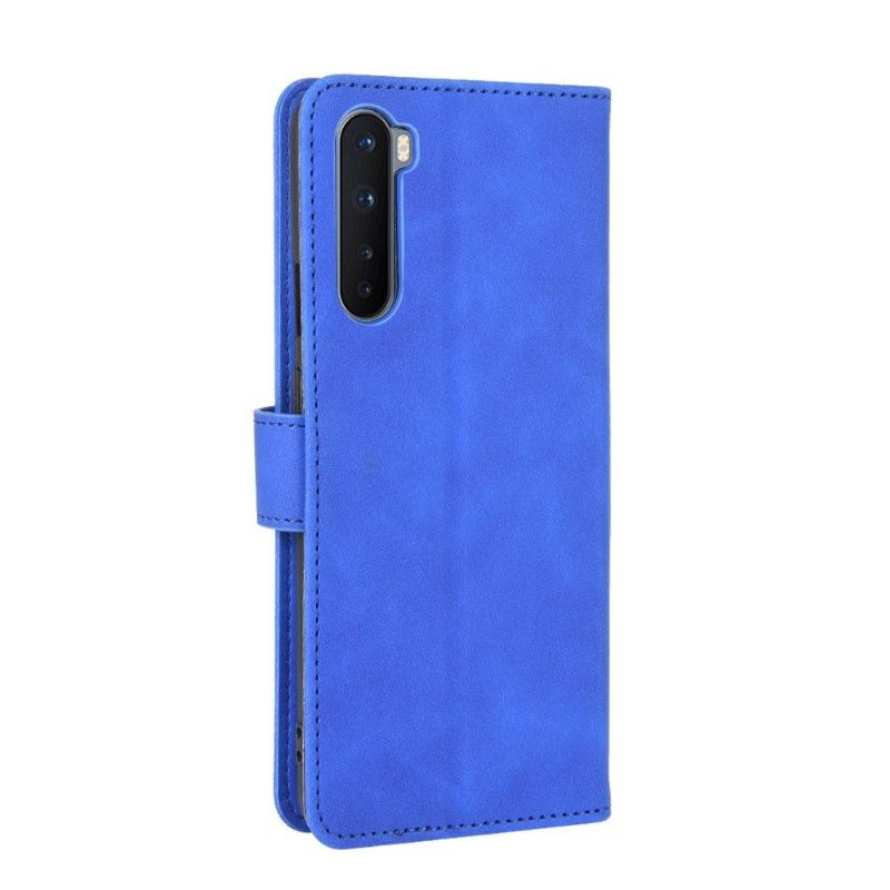 Flipové Pouzdro Na OnePlus Nord Kožené Pouzdro Modrá Umělá Kůže