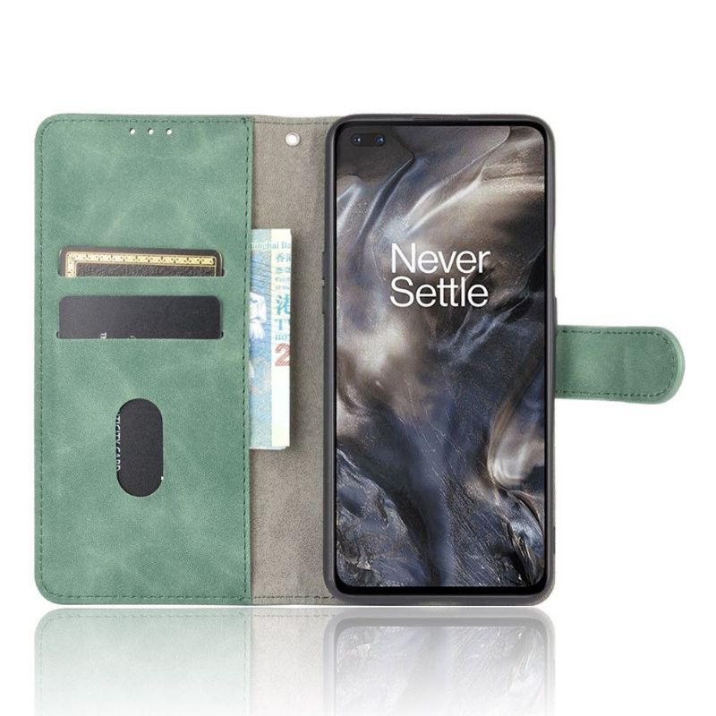 Flipové Pouzdro Na OnePlus Nord Kožené Pouzdro Zelená Umělá Kůže