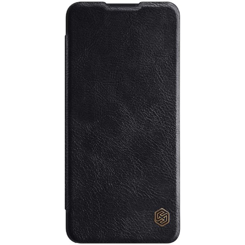 Flipové Pouzdro Na OnePlus Nord Kožený Efekt Řady Qin - Černá