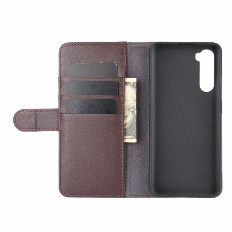 Flipové Pouzdro Na OnePlus Nord Prémiová Kůže