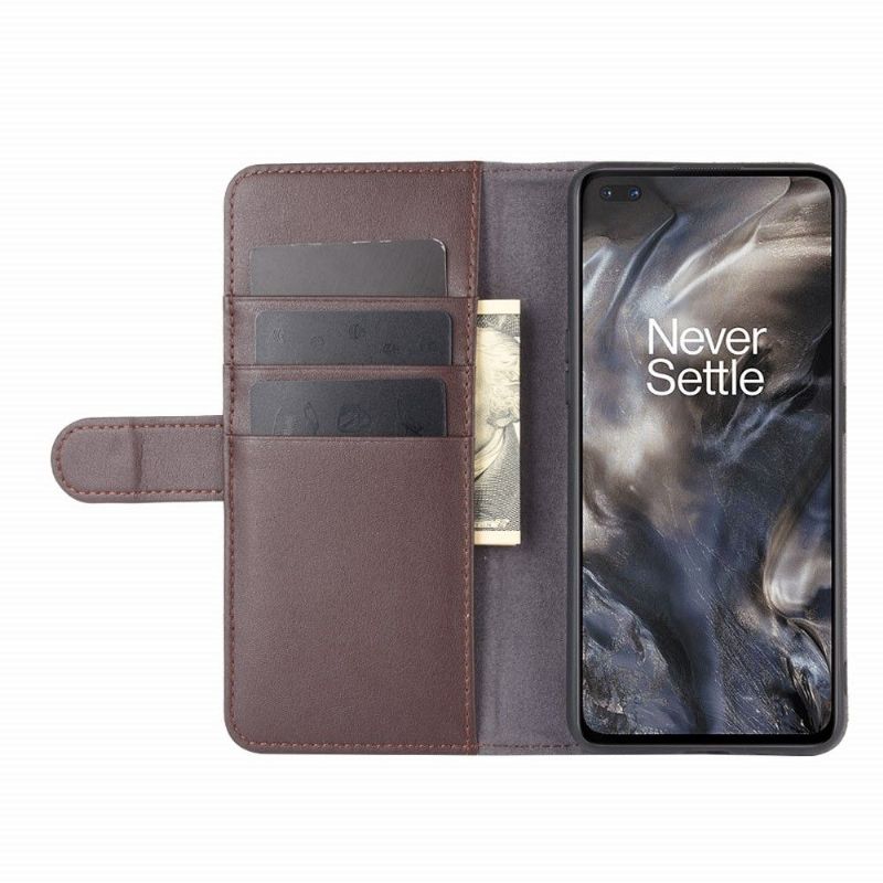 Flipové Pouzdro Na OnePlus Nord Prémiová Kůže