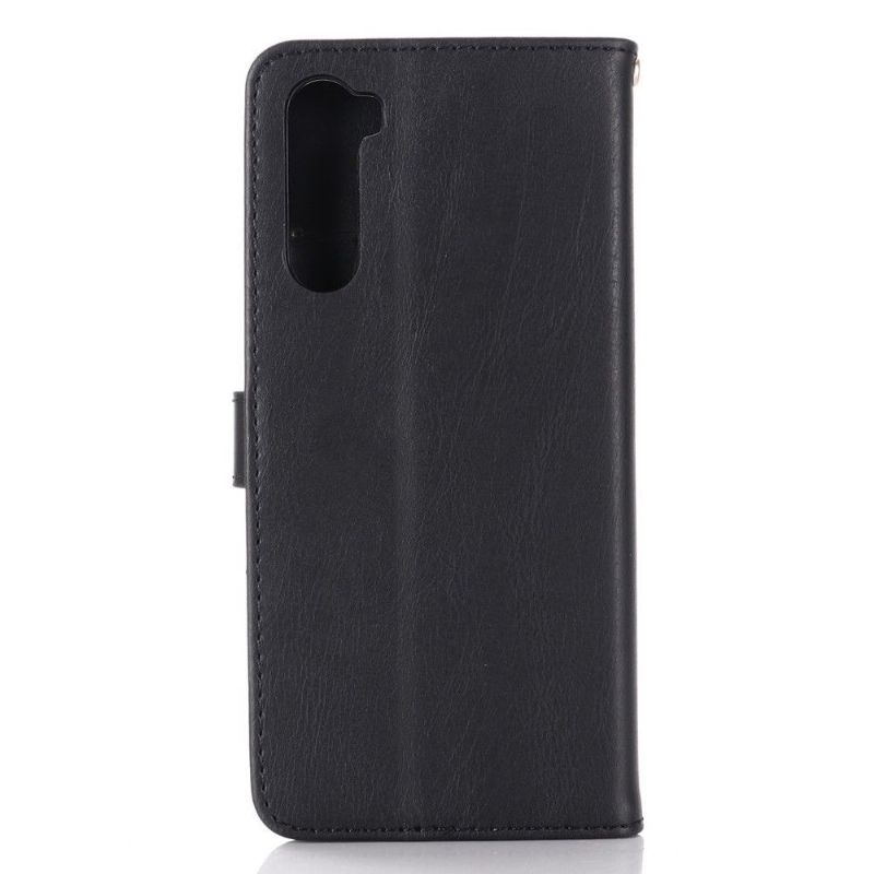 Kožené Pouzdro Na OnePlus Nord Retro Umělá Kůže