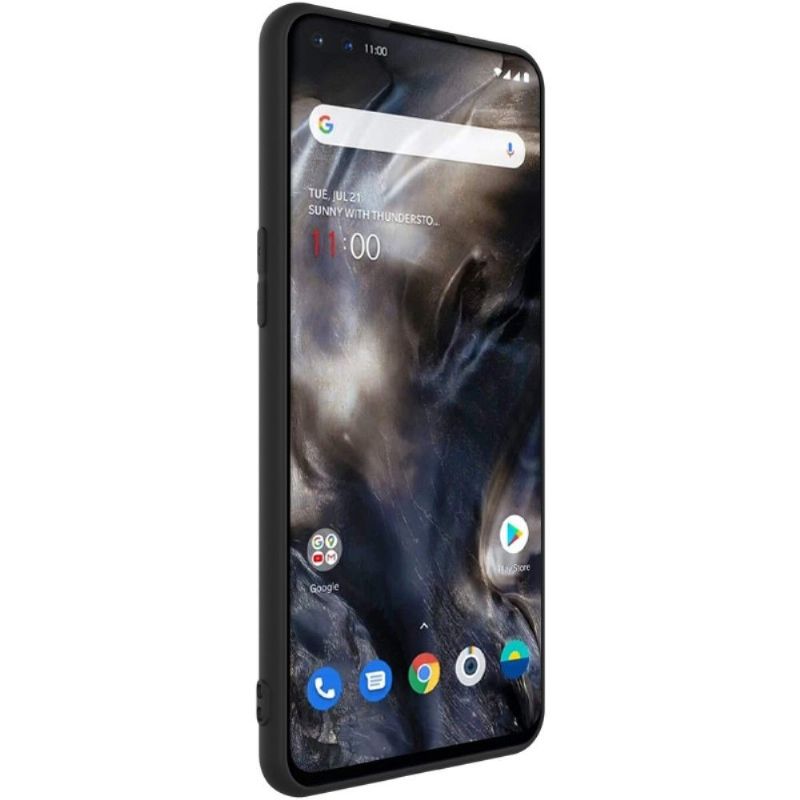 Kryt Na OnePlus Nord Flexibilní Řada Frosted - Černá