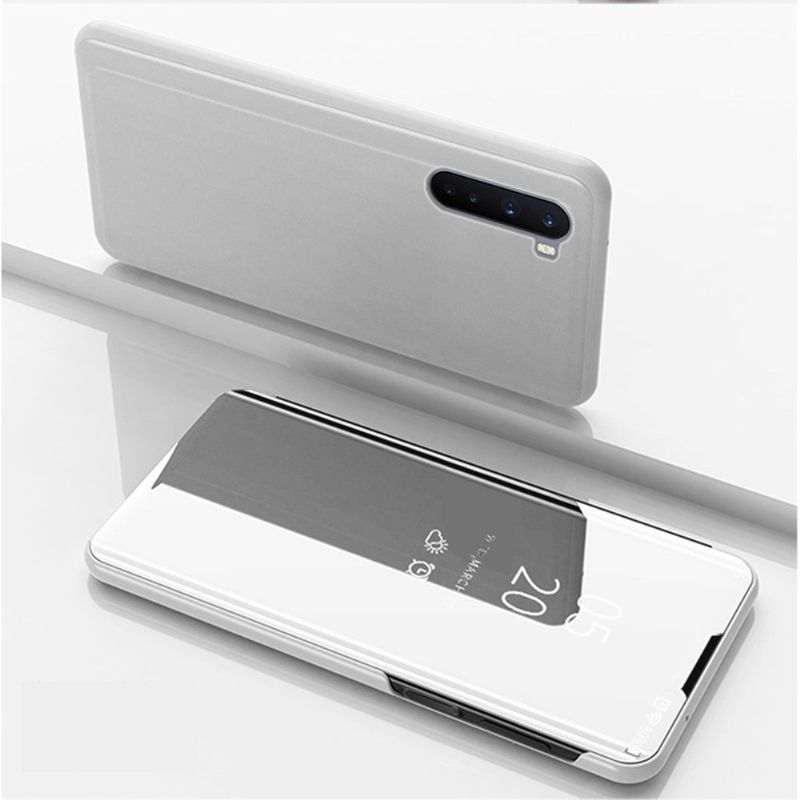 Kryt Na OnePlus Nord Flipové Pouzdro Zrcadlový Efekt