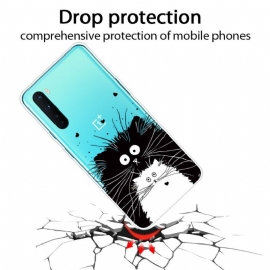 Kryt Na OnePlus Nord Černobílé Kočky