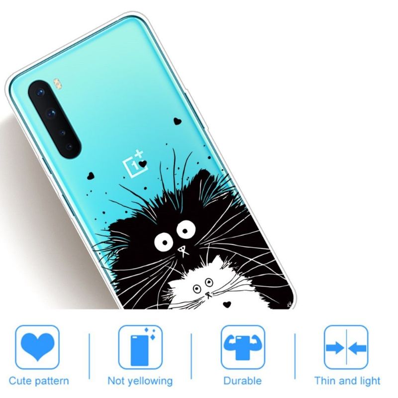 Kryt Na OnePlus Nord Černobílé Kočky