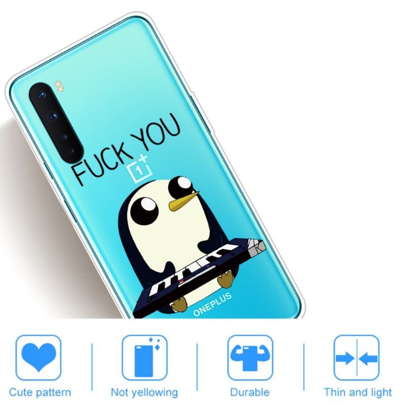 Kryty Na Mobil Na OnePlus Nord Penguin Piano"do Prdele"