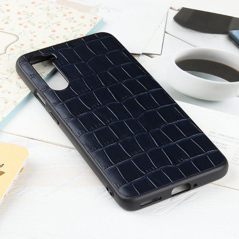 Kryty Na Mobil Na OnePlus Nord Prémiová Kůže S Efektem Croc