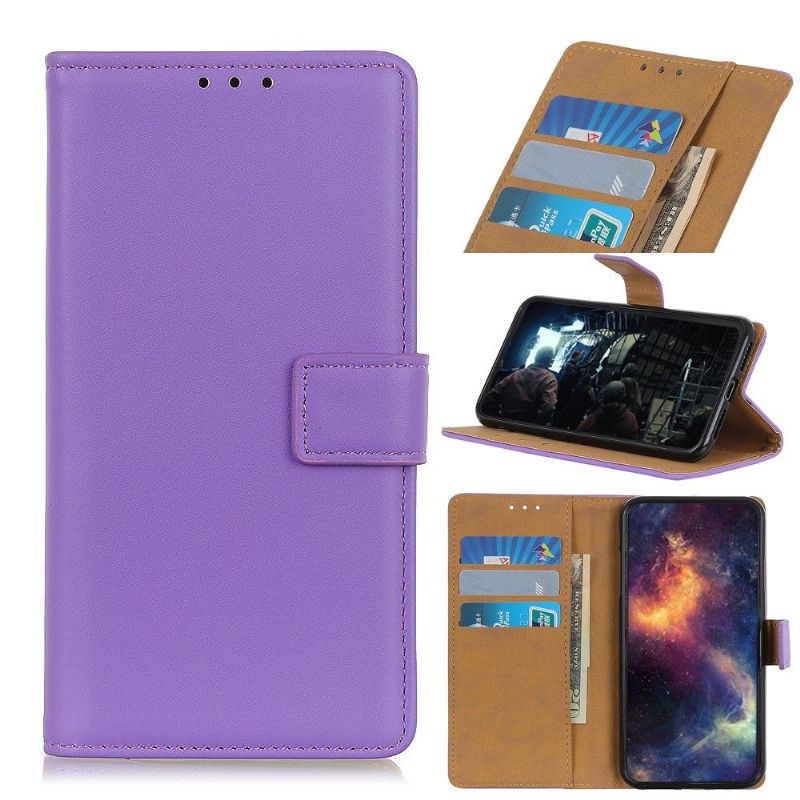 Pouzdra Na OnePlus Nord Základní Umělá Kůže - Fialová