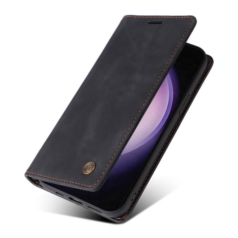 Kožené Pouzdro Folio Na Samsung Galaxy S24 Plus 5g Přísavka