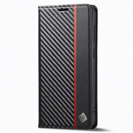 Kožené Pouzdro Samsung Galaxy S24 Plus 5g Carbon Lc.imeeke