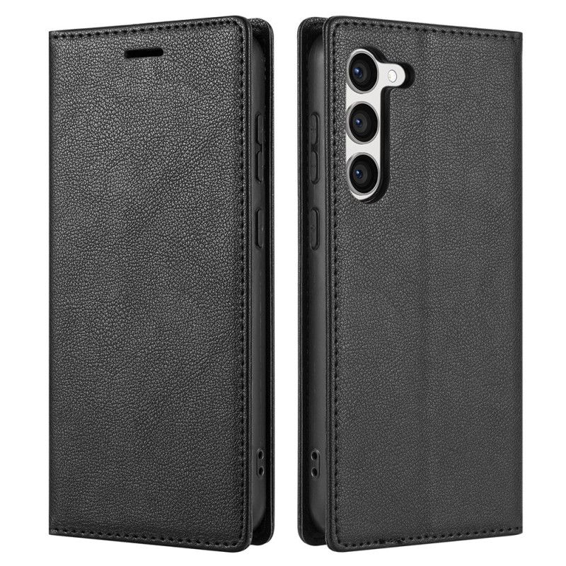 Kožené Pouzdro Samsung Galaxy S24 Plus 5g Kryty Na Mobil S Podporou A Držákem Karty
