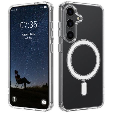 Kryt Samsung Galaxy S24 Plus 5g Kryty Na Mobil Transparentní Kompatibilní S Magsafe