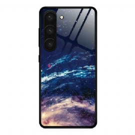 Kryt Samsung Galaxy S24 Plus 5g Kryty Na Mobil Tvrzené Sklo Mléčná Dráha