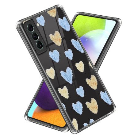 Kryt Samsung Galaxy S24 Plus 5g Kryty Na Mobil Žluté A Modré Srdce
