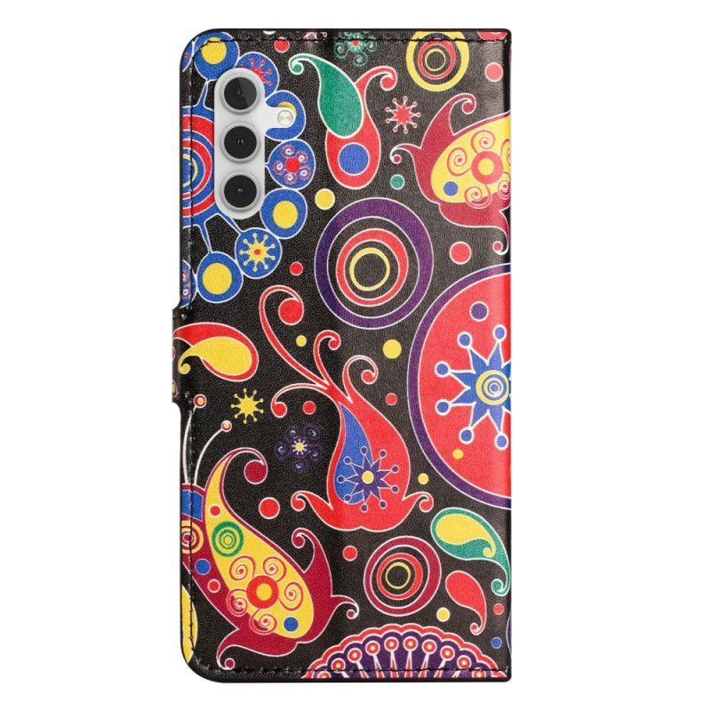 Peněženková Pouzdra Samsung Galaxy S24 Plus 5g Kryty Na Mobil Galaxy Pattern