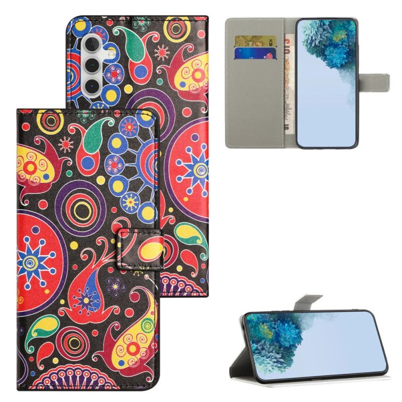 Peněženková Pouzdra Samsung Galaxy S24 Plus 5g Kryty Na Mobil Galaxy Pattern