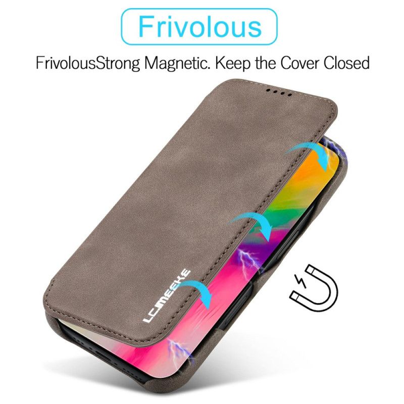 Kožené Pouzdro Folio iPhone 17 Lc.imeeke