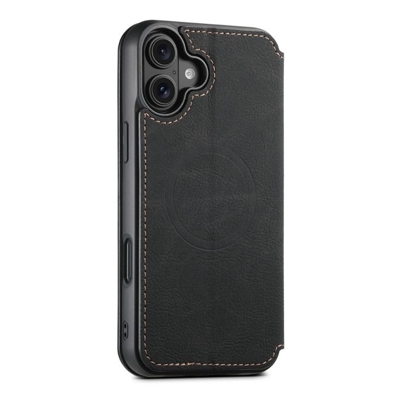 Kožené Pouzdro Folio iPhone 17 Styl Kůže Kompatibilní S Magsafe