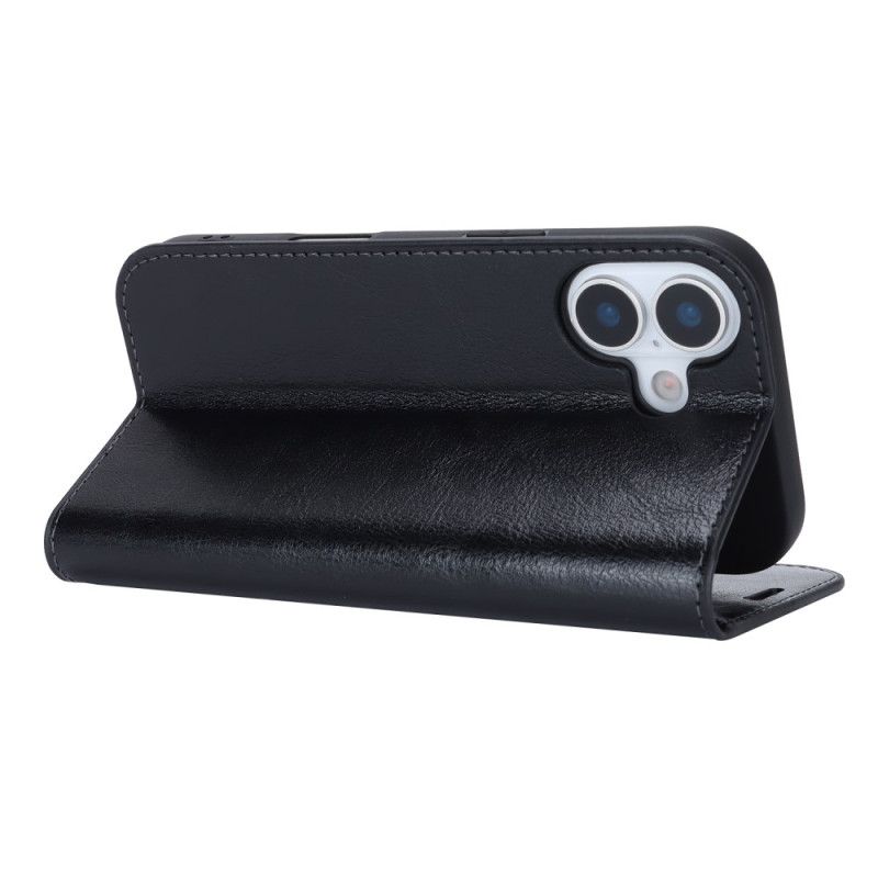 Kožené Pouzdro Folio Na iPhone 17 Kůže