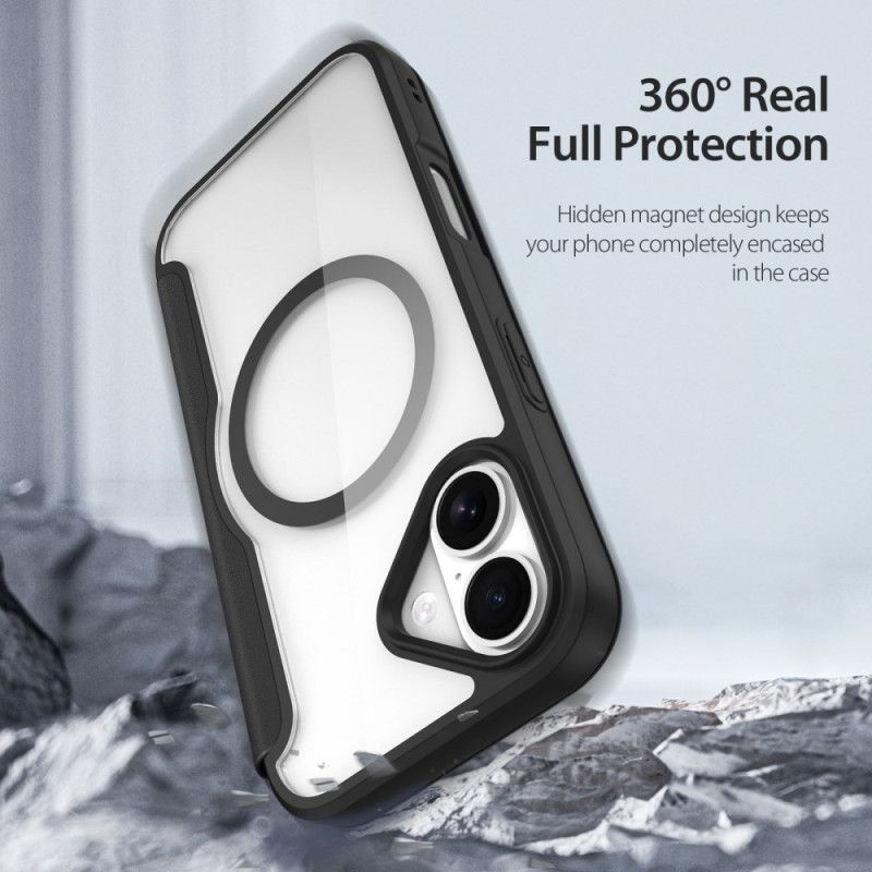 Kožené Pouzdro iPhone 17 Kryty Na Mobil Magsafe Skin X Pro Series Dux Ducis