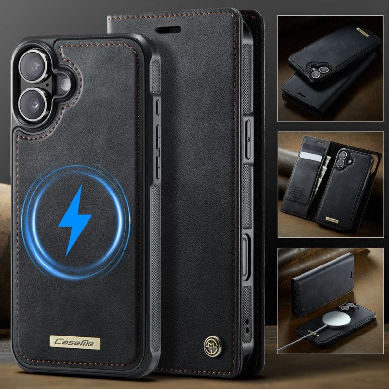 Kožené Pouzdro iPhone 17 Odnímatelné Pouzdro A Ochrana Rfid Kompatibilní S Magsafe