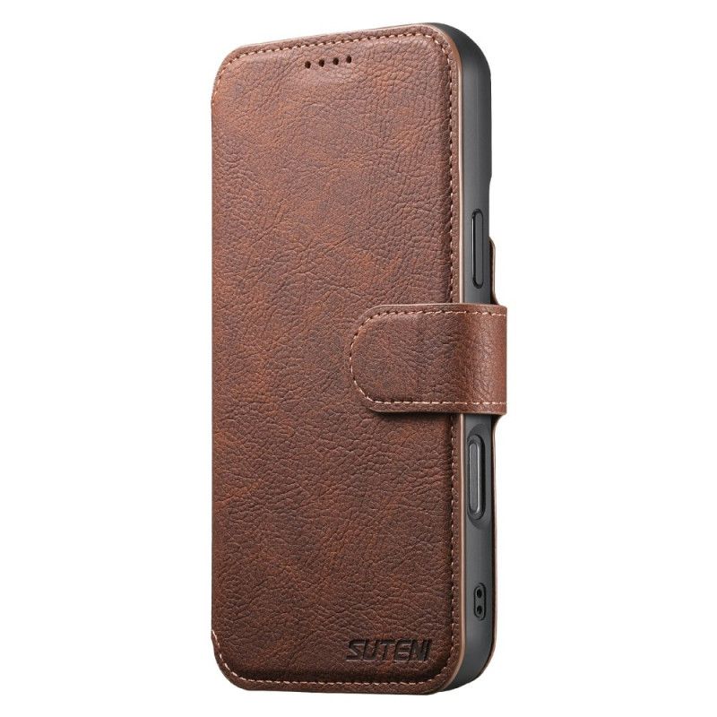 Kožený Kryt Na iPhone 17 Odnímatelné Pouzdro Magsafe Suteni