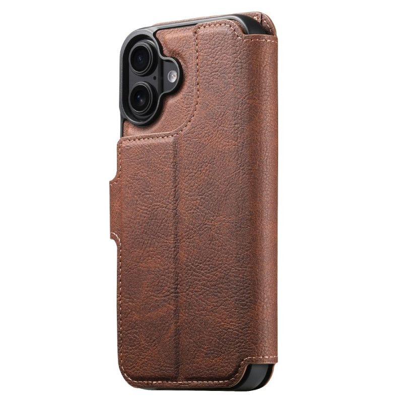 Kožený Kryt Na iPhone 17 Odnímatelné Pouzdro Magsafe Suteni