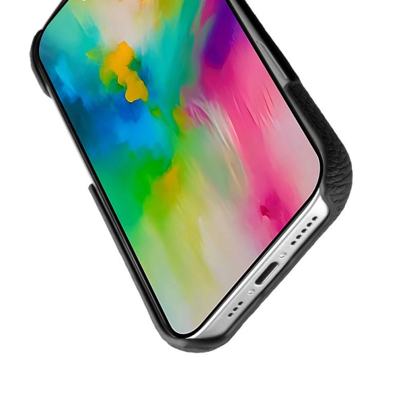 Kryt iPhone 17 Kompatibilní S Magsafe Leather A Microfiber