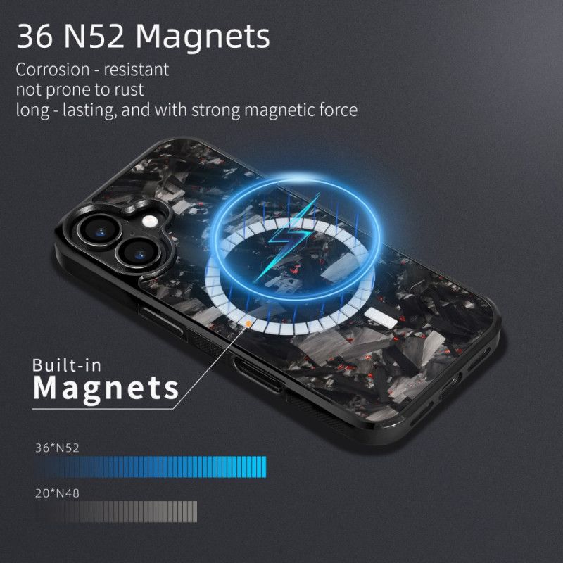 Kryt iPhone 17 Kovaný Magsafe Z Aramidových Vláken