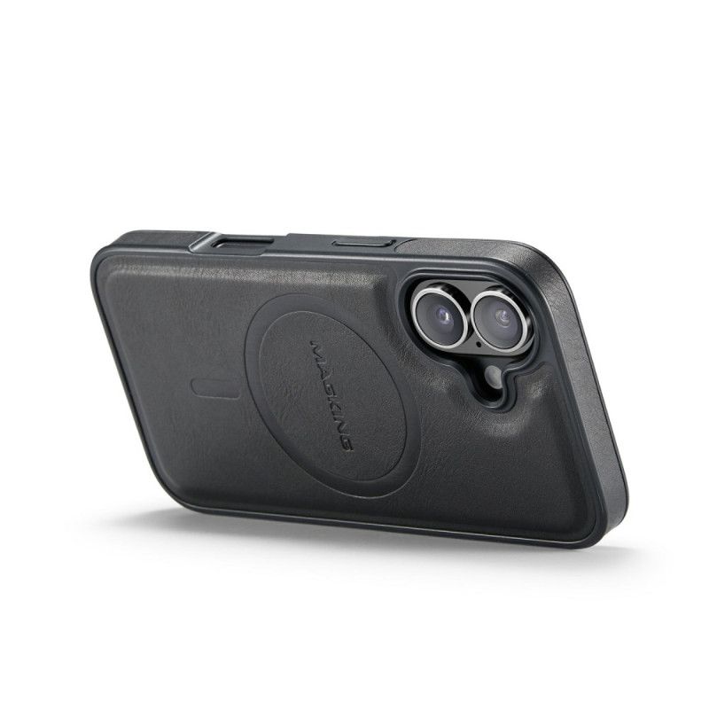 Kryt iPhone 17 Magsafe Kompatibilní S Prémiovým Koženým Efektem