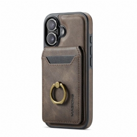 Kryt iPhone 17 Magsafe S Držákem Rfid Karet A Integrovaným Stojánkem