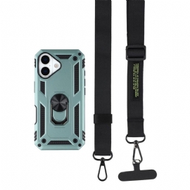 Kryt iPhone 17 Ochrana Vojenské Úrovně S Ramenním Popruhem