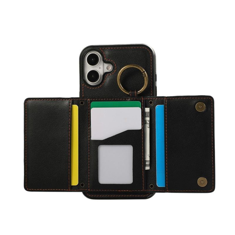 Kryt iPhone 17 Peněženka Na Zip