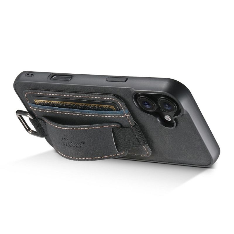 Kryt iPhone 17 Pouzdro Na Karty S Retro Designem