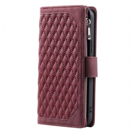 Peněženková Pouzdra iPhone 17 Kryty Na Mobil Prémiové Prošívání